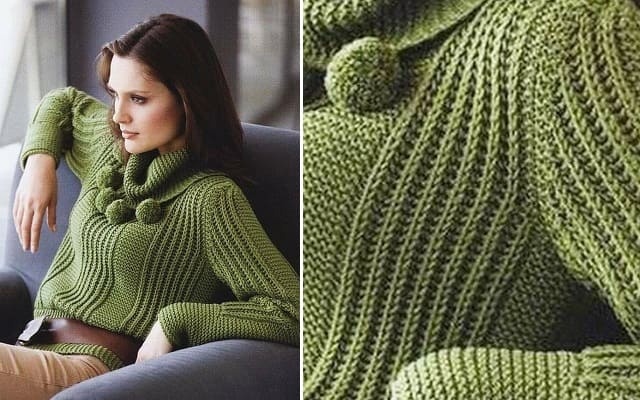 Вязание свитера для начинающих спицами поэтапно: 15 моделей с описанием и видео мк для начинающих