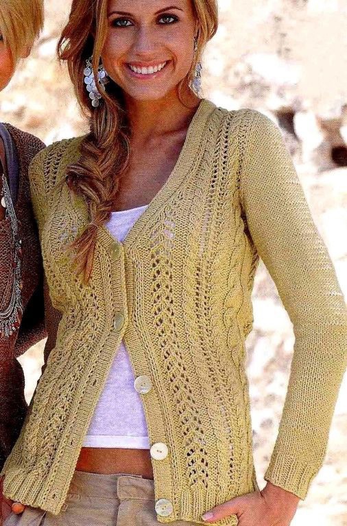 31 модный свитер оверсайз спицами, со схемами узоров - Вязание&Стиль
