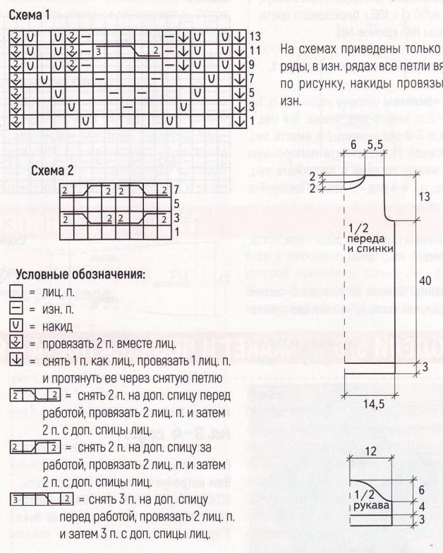 Инна тищенко вязание со схемами и описанием спицами