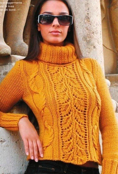Красивые вязаные свитера