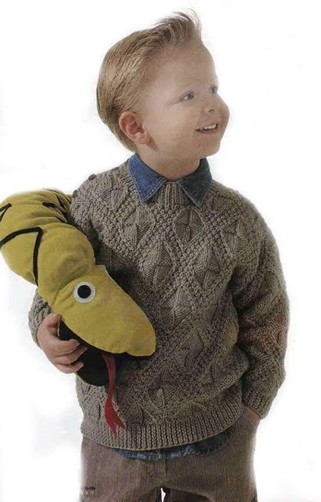 Пуловер для мальчика 4 года - Для мальчиков - Каталог файлов - Вязание для детей