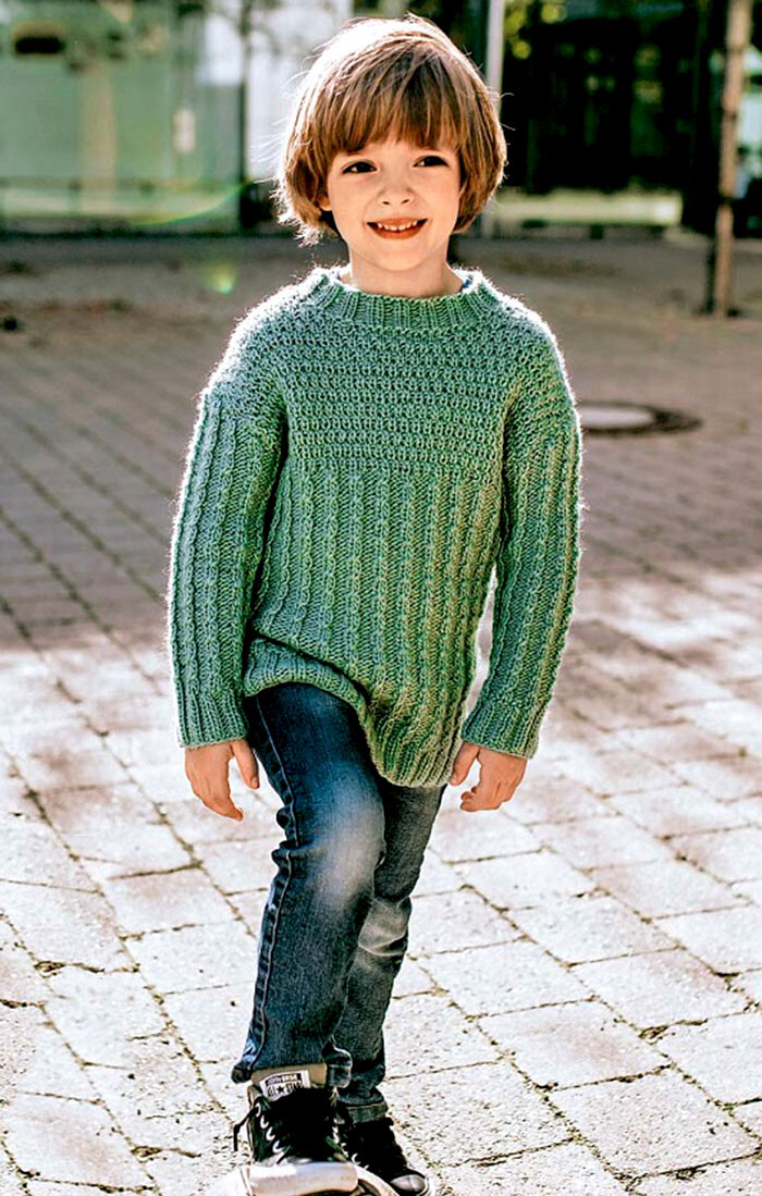 Детская одежда для мальчиков - вязаные свитера